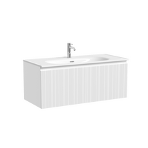 Тумба под раковину Sancos Code 100 подвесная, 1 ящик, белая, CD100W - фото, отзывы, цена