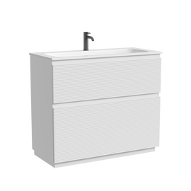 Тумба под раковину Sancos Folk Floor 100 напольная, 2 ящика, Bianco, FL100FW - фото, отзывы, цена