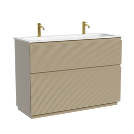 Тумба под раковину Sancos Folk Floor 120, напольная, 2 ящика, Капучино, FL120FCP - фото, отзывы, цена