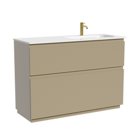 Тумба под раковину Sancos Folk Floor 120, напольная, правая, 2 ящика, Капучино, FL120FRCP - фото, отзывы, цена