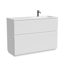 Тумба под раковину Sancos Folk Floor 120, напольная, правая, 2 ящика, Bianco, FL120FRW - фото, отзывы, цена