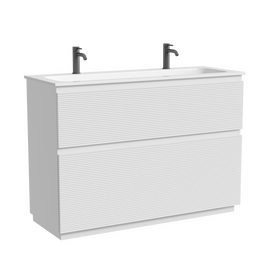 Тумба под раковину Sancos Folk Floor 120, напольная, 2 ящика, Bianco, FL120FW - фото, отзывы, цена