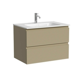 Тумба под раковину Sancos Folk 70 подвесная, 2 ящика, Капучино, FL70CP - фото, отзывы, цена