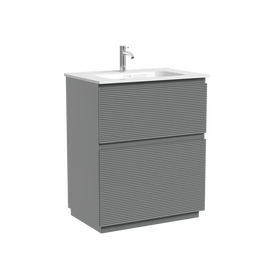 Тумба под раковину Sancos Folk Floor 70 напольная, 2 ящика, Ergraut soft, FL70FES - фото, отзывы, цена