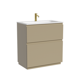 Тумба под раковину Sancos Folk Floor 80 напольная, 2 ящика, Капучино, FL80FCP - фото, отзывы, цена