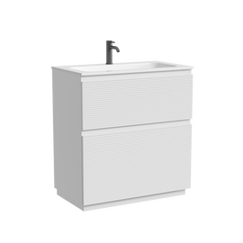 Тумба под раковину Sancos Folk Floor 80 напольная, 2 ящика, Bianco, FL80FW - фото, отзывы, цена