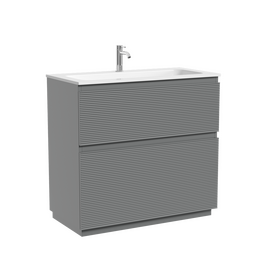 Тумба под раковину Sancos Folk Floor 90 напольная, 2 ящика, Ergraut soft, FL90FES - фото, отзывы, цена