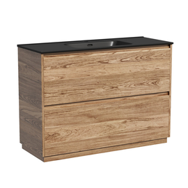 Тумба под раковину Sancos Libra Floor 120 напольная, 2 ящика, дуб чарльстон, LB120F-1ECH - фото, отзывы, цена