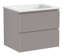 Тумба подвесная Sancos Snob R 60, 2 ящика, Doha Soft, SNR60SM - фото, отзывы, цена