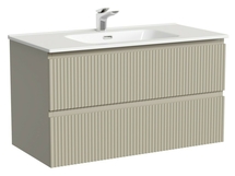 Тумба подвесная Sancos Snob R 90, 2 ящика, Beige Soft, SNR90CE - фото, отзывы, цена
