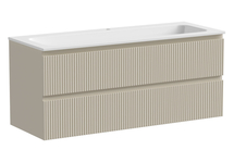Тумба подвесная Sancos Snob T 120, 2 ящика, Beige Soft, SNT120CE - фото, отзывы, цена