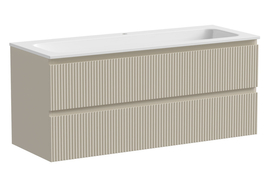 Тумба под раковину Sancos Snob T 120 подвесная, 2 ящика, Beige Soft, SNT120CE - фото, отзывы, цена