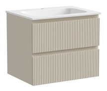 Тумба подвесная Sancos Snob T 60, 2 ящика, Beige Soft, SNT60CE - фото, отзывы, цена