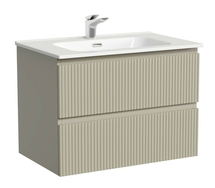 Тумба подвесная Sancos Snob T 70, 2 ящика, Beige Soft, SNT70CE - фото, отзывы, цена