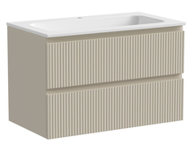 Тумба подвесная Sancos Snob T 80, 2 ящика, Beige Soft, SNT80CE - фото, отзывы, цена