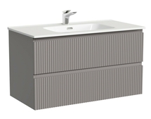 Тумба подвесная Sancos Snob T 90, 2 ящика, Doha Soft, SNT90SM - фото, отзывы, цена