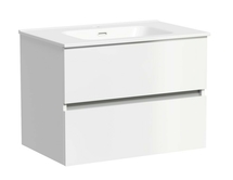 Тумба подвесная Sancos Urban 70, 2 ящика, белый глянец, UR70W - фото, отзывы, цена