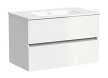 Тумба подвесная Sancos Urban 80, 2 ящика, белый глянец, UR80W - фото, отзывы, цена