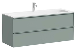 Тумба под раковину Sancos Velta 120 подвесная, серо-зеленая, VL120GG - фото, отзывы, цена