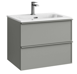 Тумба под раковину Sancos Velta 60 подвесная, теплый серый, VL60WG - фото, отзывы, цена