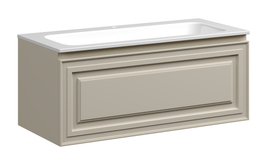 Тумба под раковину Sancos Very 100 подвесная, 1 ящик, Beige Soft, VR100CE - фото, отзывы, цена