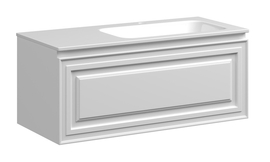 Тумба под раковину Sancos Very 100 подвесная, 1 ящик, правая, Bianco, VR100RW - фото, отзывы, цена