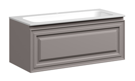 Тумба под раковину Sancos Very 100 подвесная, 1 ящик, Doha Soft, VR100SM - фото, отзывы, цена