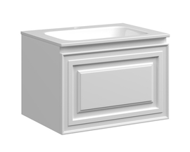 Тумба под раковину Sancos Very 60 подвесная, 1 ящик, Bianco, VR60W - фото, отзывы, цена