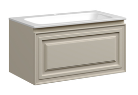 Тумба под раковину Sancos Very 90 подвесная, 1 ящик, Beige Soft, VR90CE - фото, отзывы, цена