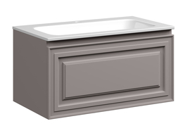 Тумба под раковину Sancos Very 90 подвесная, 1 ящик, Doha Soft, VR90SM - фото, отзывы, цена
