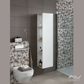 Шкаф-пенал Alavann Univers 40 белый - фото, отзывы, цена