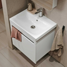 Тумба Alavann Cosmetic 60 с раковиной Cersanit Moduo 60 - фото, отзывы, цена