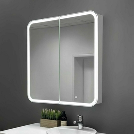 Зеркальный шкаф Alavann Cosmetic Light 80 с подсветкой и приближением - фото, отзывы, цена