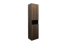 Шкаф-колонна Comforty Бордо-40 дуб темно-коричневый - фото, отзывы, цена