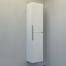 Шкаф-колонна Comforty Мерано-35 белый матовый - фото, отзывы, цена