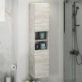 Пенал Comforty Верона 35 дуб белый - фото, отзывы, цена