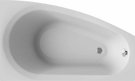 Ванна акриловая Alba Spa Baline 150х90, асимметричная левая, ВАС013000Л100 - фото, отзывы, цена