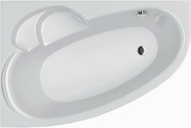 Ванна акриловая Alba Spa Katrina 150х100, асимметричная левая, ВАС027030Л100 - фото, отзывы, цена