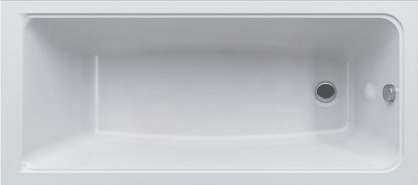 Ванна акриловая Alba Spa Gamma 150х70, прямоугольная, ВПР0220200100 - фото, отзывы, цена