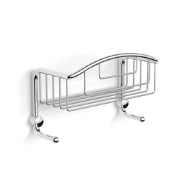 Полка настенная прямая 2 крючка, Langberger 10860M - фото, отзывы, цена