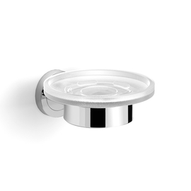 Мыльница настенная стекло круглая, Langberger 11015A - фото, отзывы, цена