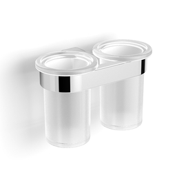 Стакан двойной настенный круглый стекло, Langberger 24019A - фото, отзывы, цена