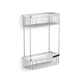 Полка прямая настенная 2 яруса, Langberger 70162 - фото, отзывы, цена