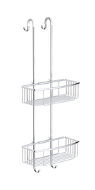 Полка для душевой кабины 2 яруса, Langberger 70164 - фото, отзывы, цена