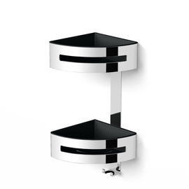 Полка для душа 2 угловая яруса с пластиком, Langberger 75862 - фото, отзывы, цена