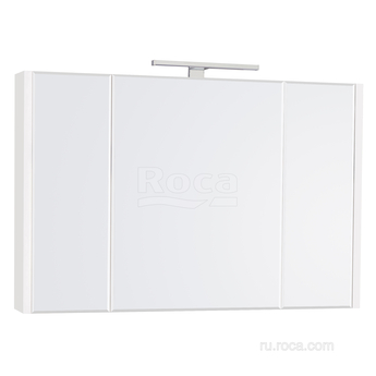 Зеркальный шкаф Roca Etna 1000мм, белый, глянец, 857305806 - фото, отзывы, цена
