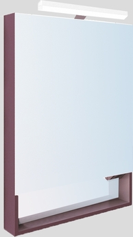 Зеркальный шкаф Roca The Gap 800мм, фиолетовый, краска, ZRU9000089 - фото, отзывы, цена