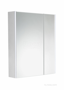 Зеркальный шкаф Ronda 700мм, бетон/белый, глянец, ZRU9303008 - фото, отзывы, цена