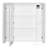 Зеркальный шкаф Ronda 800мм, бетон/белый, глянец, ZRU9303009 - фото, отзывы, цена