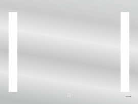 Зеркало Cersanit Base LED 020 80х60, с подсветкой, LU-LED020*80-b-Os - фото, отзывы, цена